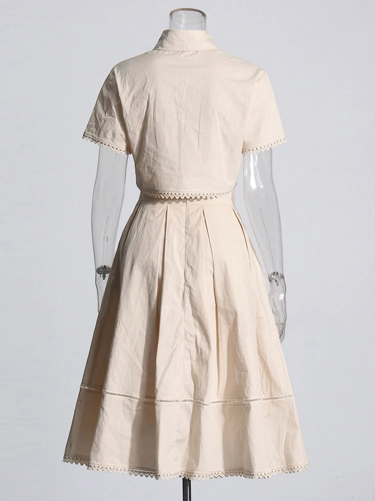 The Montclair Minimalist Skirt Set