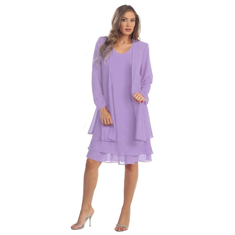 The Florence Chiffon Layered Dress Set from the Celebration Edit at Lavishly Me