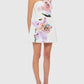 The Amara Appliqué Mini Dress
