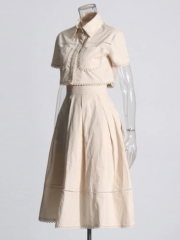 The Montclair Minimalist Skirt Set