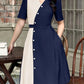 The Riviera Pleated Shirt Dress from the Boss Energy at Lavishly Me