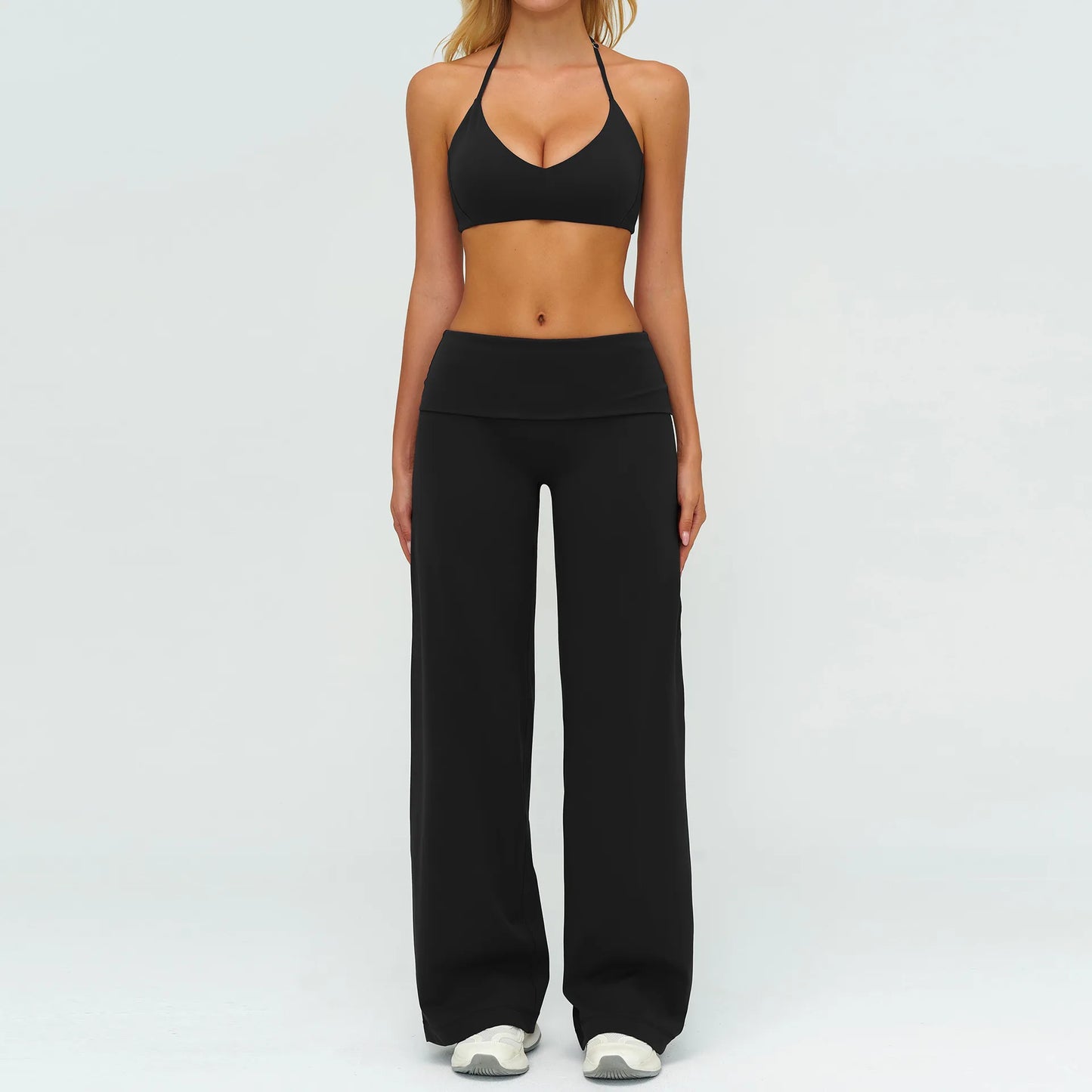 The Elevé Three-Piece Active Set from the Activewear at Lavishly Me