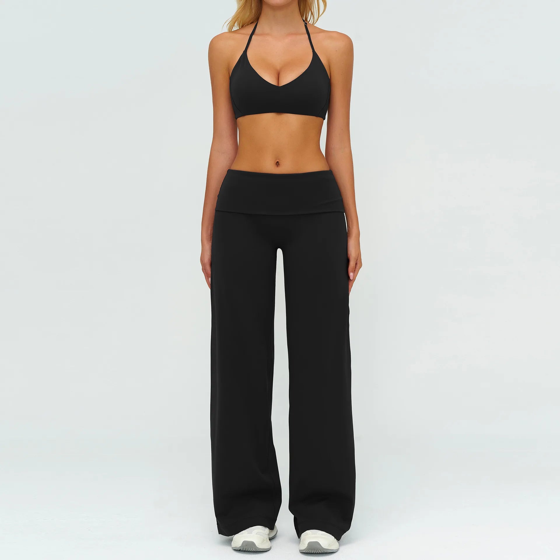 The Elevé Three-Piece Active Set from the Activewear at Lavishly Me