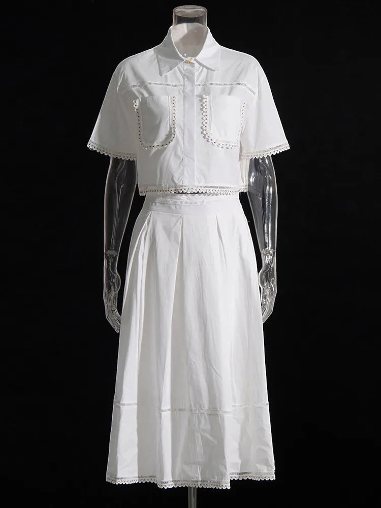 The Montclair Minimalist Skirt Set