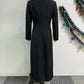 The Juliette Double-Breasted Maxi Dress in Black | Lavishly Me