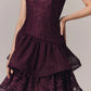 The Alessandra Lace Ruffle Maxi Dress from the Soft & Sophisticated at Lavishly Me