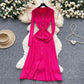 The Vivienne Button-Front Knit Maxi Dress | Lavishly Me
