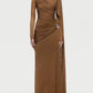 The Honor French Pleated Dress in BLUE | Lavishly Me