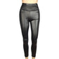 The Noir Stretch Leather Pants