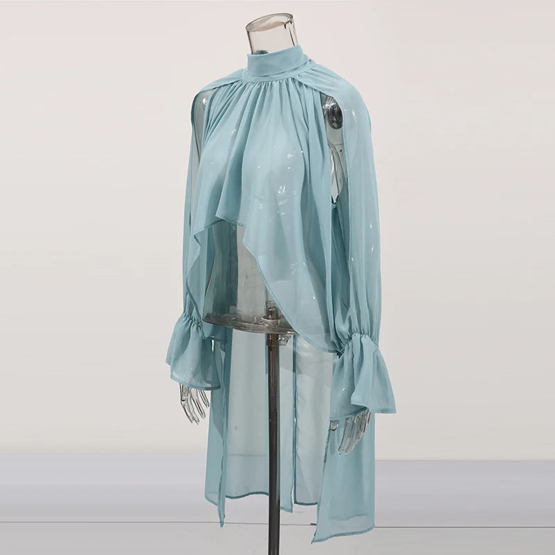The Sable Minimalist Off-Shoulder Blouse from the Date Night Edit at Lavishly Me