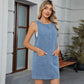 The Ibiza Off-Shoulder Denim Dress