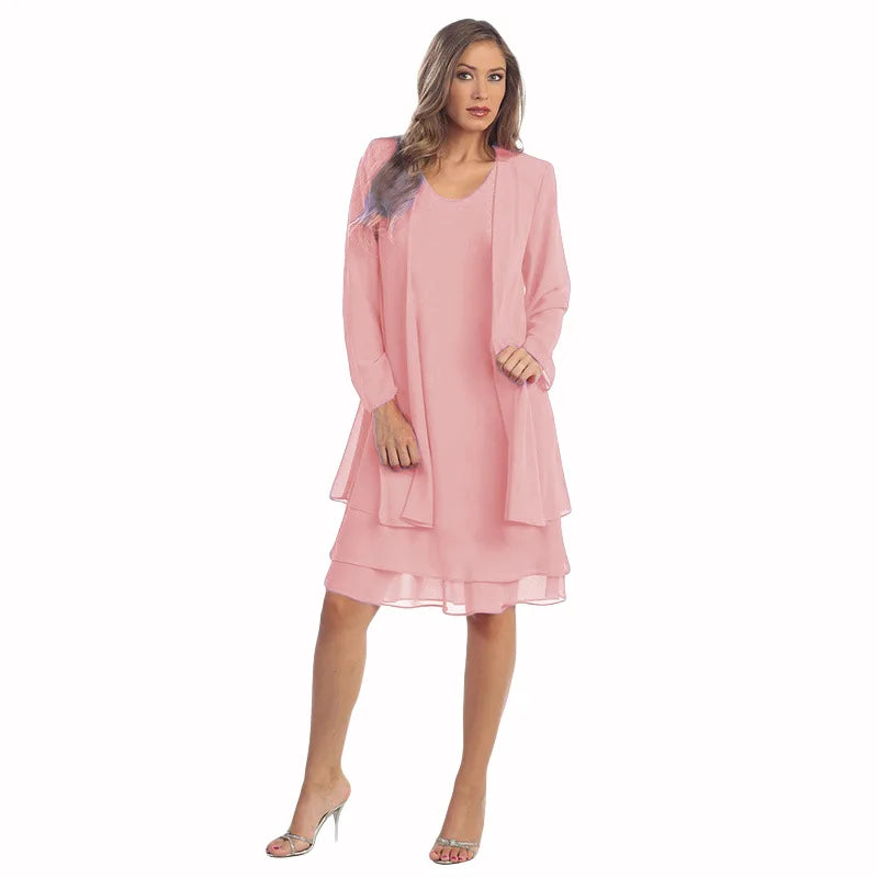 The Florence Chiffon Layered Dress Set from the Celebration Edit at Lavishly Me