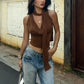 The Harper V-Neck Knit Tank