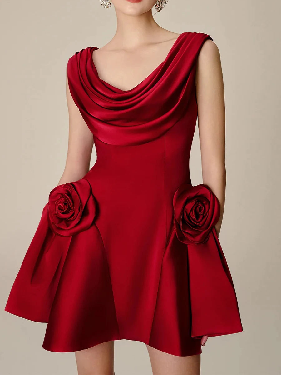 The Élodie Appliqué Mini Dress from the Celebration Edit at Lavishly Me