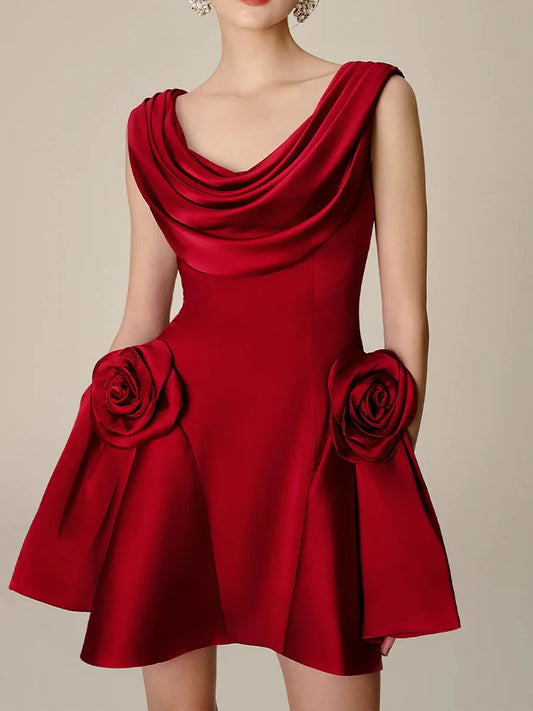 The Élodie Appliqué Mini Dress from the Celebration Edit at Lavishly Me