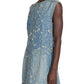 The Marlowe Cutout Denim Dress