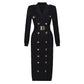 The Beaumont Double-Breasted Longline Dress from the Boss Energy at Lavishly Me