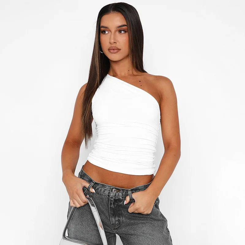 The Sienna One-Shoulder Tank