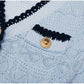 The Azure Belted Knit Vacation Dress from the Boss Energy at Lavishly Me