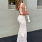 The Celestine Lace-Up Maxi Set