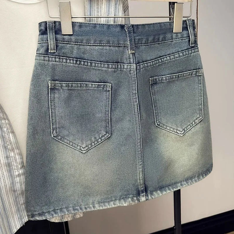 The Tribeca Vintage Denim Mini