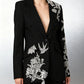 The Aurelia Beaded Longline Blazer