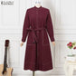 The Wren Belted Shirt Midi Dress in XXXL | Lavishly Me