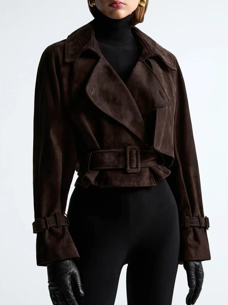 The Paloma Button,Lace-Up Statement Look
