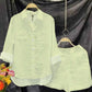 The Whitehaven Linen Shirt Set