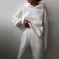 The Chalet Cozy Hoodie Jogger Set hooded two-piece jogging suit from Lavishly Me