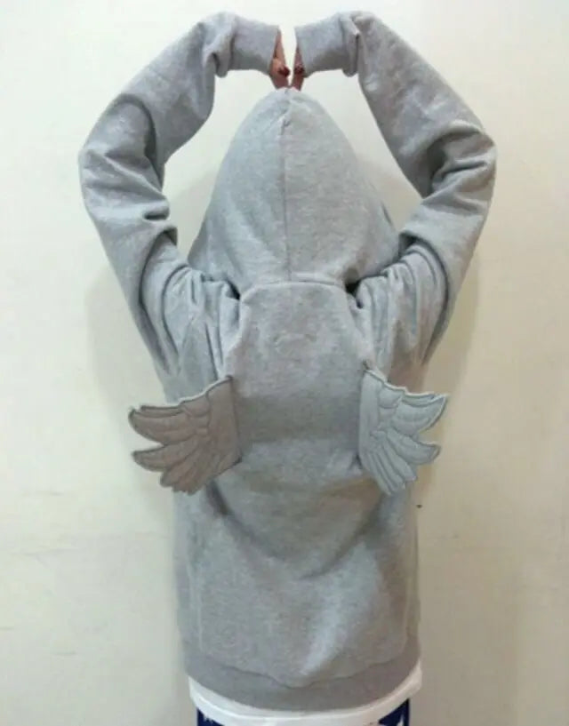 The Seraphina Angel Wing Hoodie from the Everyday Luxe at Lavishly Me