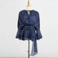 The Elara Folded Tunic Dress