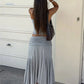 The Solène Pleated Off-Shoulder Skirt Set from the Soft & Sophisticated at Lavishly Me