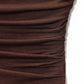 The Aurelia Pleated Off-Shoulder Maxi Dress | Lavishly Me