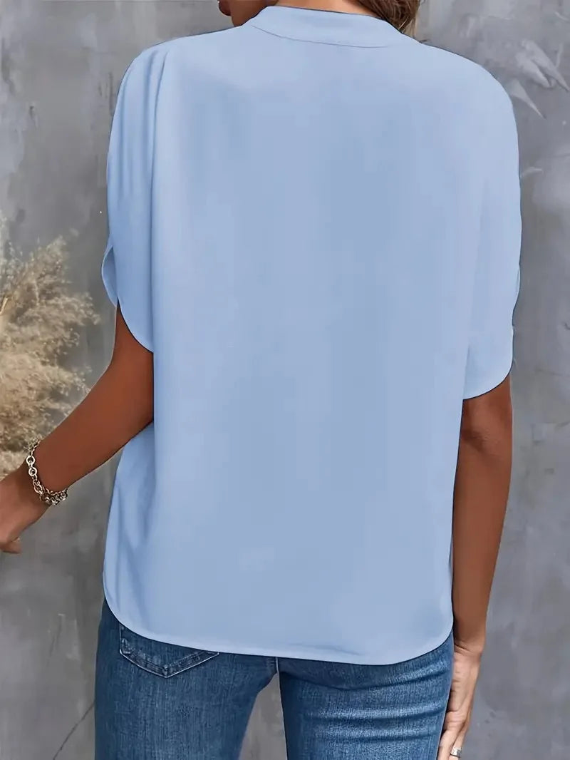 The Camille V-Neck Blouse