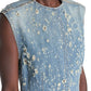 The Marlowe Cutout Denim Dress