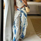 The Amalfi Floral Pant Set