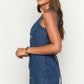 The Milano Denim Midi Dress