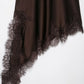 The Amélie Lace Satin Mini Dress