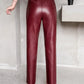 The Verity Leather Pants in 715 Blue haze | Lavishly Me