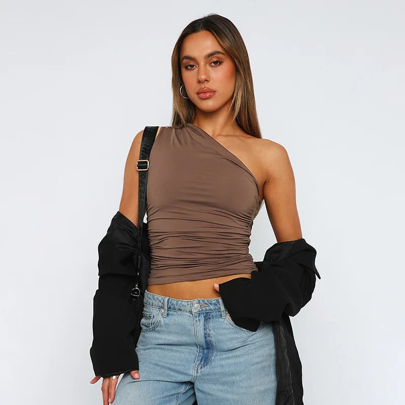 The Sienna One-Shoulder Tank