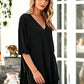 The Ease Short Lounge Set in black | Lavishly Me