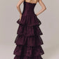 The Alessandra Lace Ruffle Maxi Dress from the Soft & Sophisticated at Lavishly Me