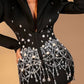 The Constellation Pearl Sequin Dress