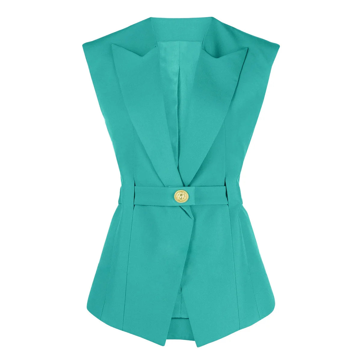 The Meridian Belted Blazer Vest