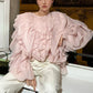 The Chantilly Ruffle Chiffon Blouse from the Soft & Sophisticated at Lavishly Me