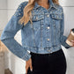The Celeste Beaded Denim Jacket