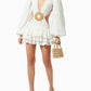 The Amora Lantern-Sleeve Dress