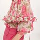 The Valencia Tiered Ruffle Blouse from the Soft & Sophisticated at Lavishly Me