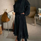 The Juliette Folded Lace-Up Dress